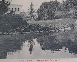 Villa Volta Sannazzaro primi del Novecento